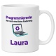 Personalisierte Tasse »Programmiererin«