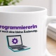 Personalisierte Tasse »Programmiererin«