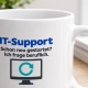 Personalisierte Tasse »IT-Support«