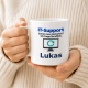 Personalisierte Tasse »IT-Support«