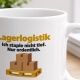Personalisierte Tasse »Lagerlogistik«