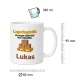 Personalisierte Tasse »Lagerlogistik«