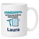 Personalisierte Tasse »Gebäudereinigerin«