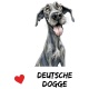 Tasse »Deutsche Dogge Herzmotiv«