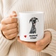 Tasse »Deutsche Dogge Herzmotiv«