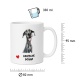 Tasse »Deutsche Dogge Herzmotiv«