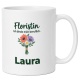 Personalisierte Tasse »Floristin«