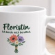 Personalisierte Tasse »Floristin«