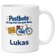 Personalisierte Tasse »Postbote«