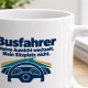 Personalisierte Tasse »Busfahrer«
