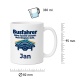 Personalisierte Tasse »Busfahrer«