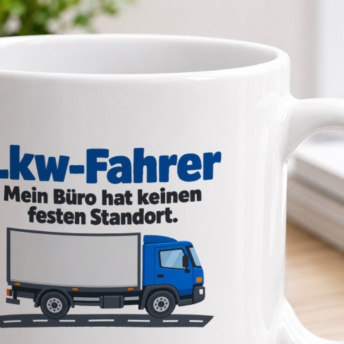 Personalisierte Tasse »Lkw-Fahrer«