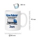 Personalisierte Tasse »Lkw-Fahrer«