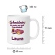 Personalisierte Tasse »Schneiderin«