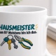 Personalisierte Tasse »Hausmeister«