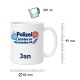 Personalisierte Tasse »Polizei«