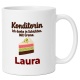 Personalisierte Tasse »Konditorin«