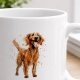 Tasse »Herz Irish Setter«