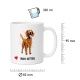 Tasse »Herz Irish Setter«