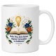 Tasse mit Spruch über Verstand