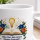 Tasse mit Spruch über Verstand