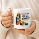 Tasse mit Spruch über Stärke