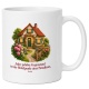 Tasse mit Spruch über Zuhause