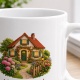 Tasse mit Spruch über Zuhause