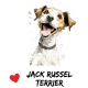 Tasse »Hund Jack Russel Terrier«