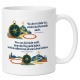 Tasse mit Spruch über Orientierung
