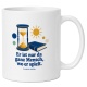 Tasse mit Spruch über Spielen