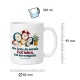 Tasse mit Spruch über Zeit