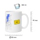 Tasse »Kiel Stadtplan & Ortsschild«