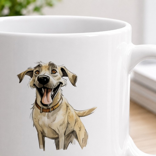 Tasse »Kangal – Herz & Hundemotiv«
