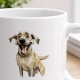 Tasse »Kangal – Herz & Hundemotiv«