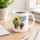 Tasse mit Spruch über Vergleichen