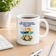Tasse mit Spruch über Reise