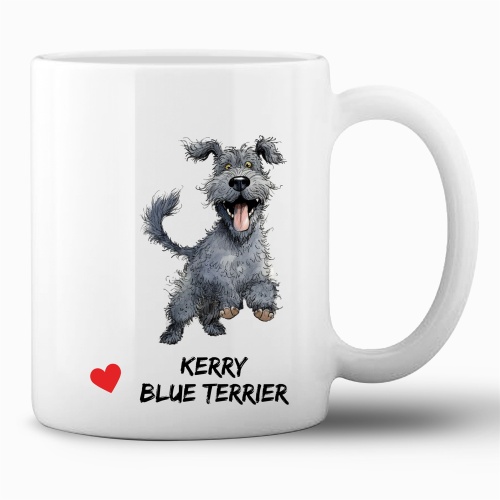 Tasse »Kerry Blue Terrier Herz«