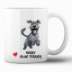 Tasse »Kerry Blue Terrier Herz«