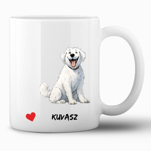 Tasse »Kuvasz Herz«