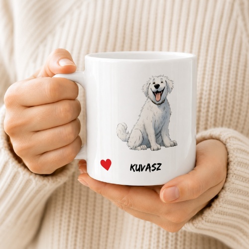 Tasse »Kuvasz Herz«