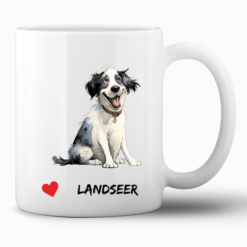 Tasse »Hund Landseer«