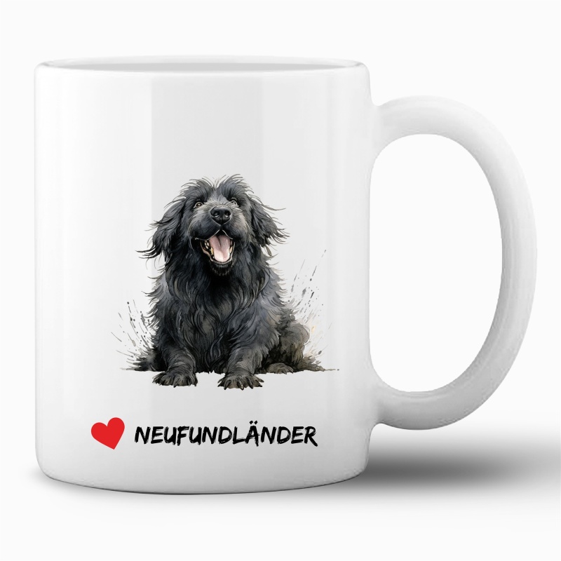 Tasse »Hund Neufundländer«