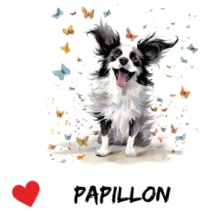 Tasse »Hund Papillon«