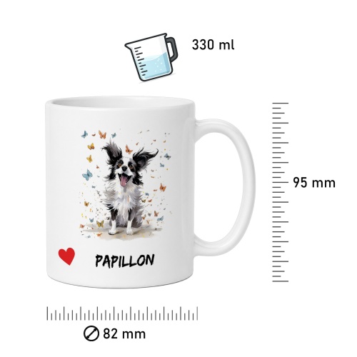Tasse »Papillon mit Schmetterlingen«
