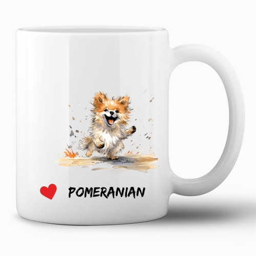 Tasse »Herz Pomeranian«
