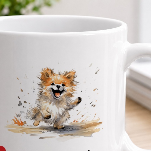 Tasse »Herz Pomeranian«