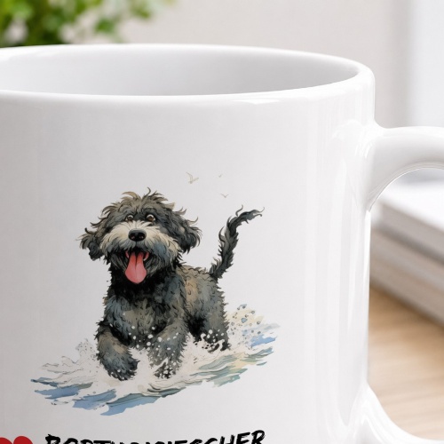 Tasse »Portugiesischer Wasserhund Herz«