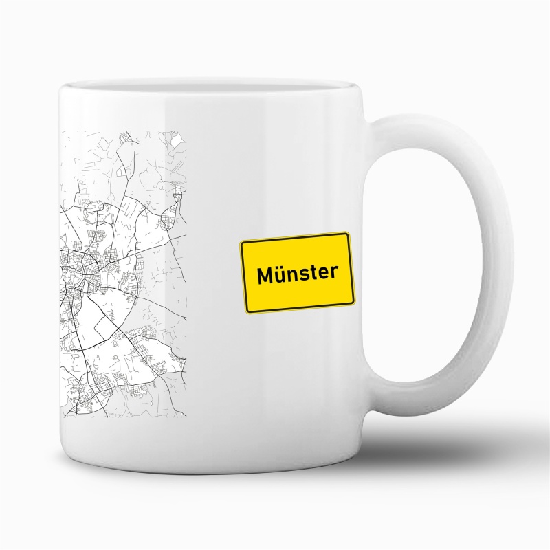Tasse "Map Münster"