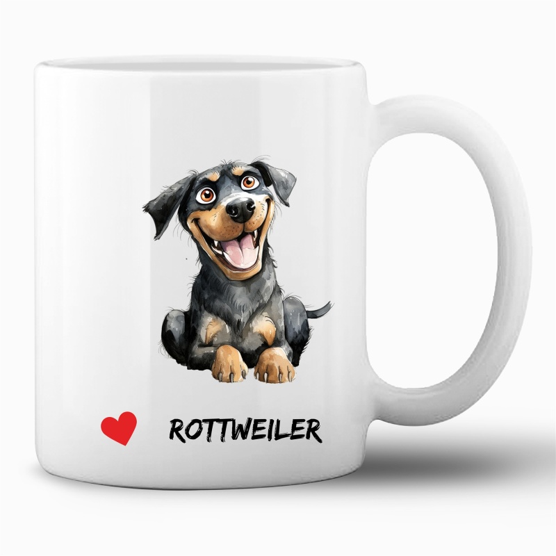 Tasse »Hund Rottweiler«